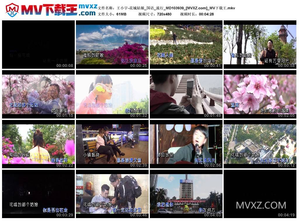 王小宇-花城姑娘_国语_流行_MD103939